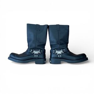 Vintage Harley Davidson Mega Harness Leather Motorcycle Boots